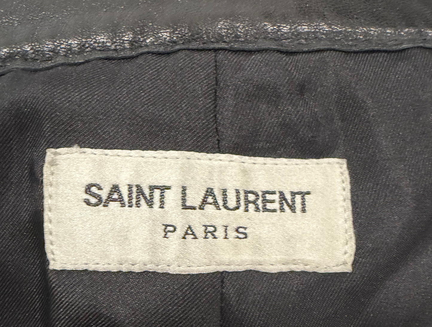Saint Laurent Lambskin Leather Pants