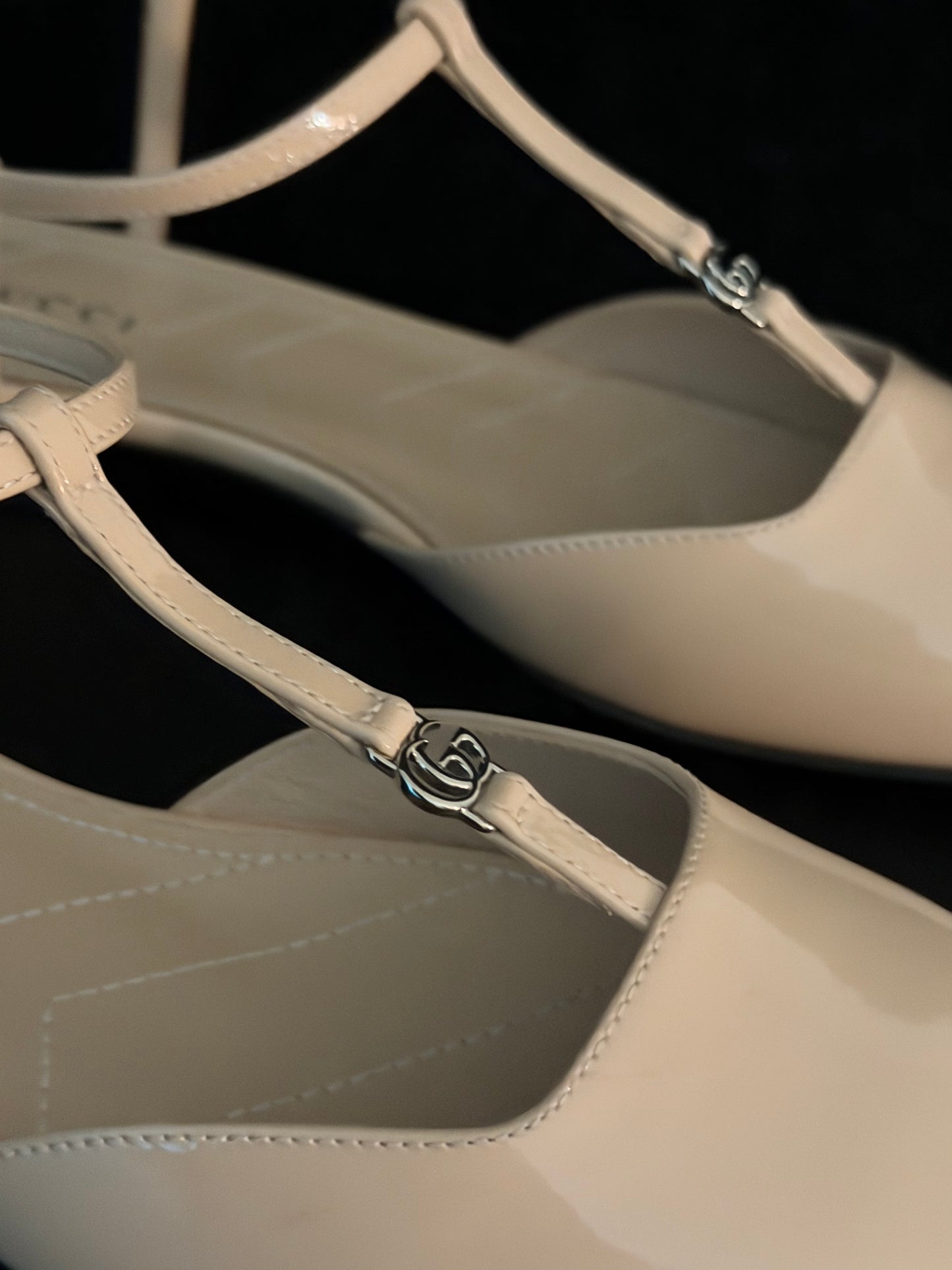 Gucci T-Strap Mary Jane Flats