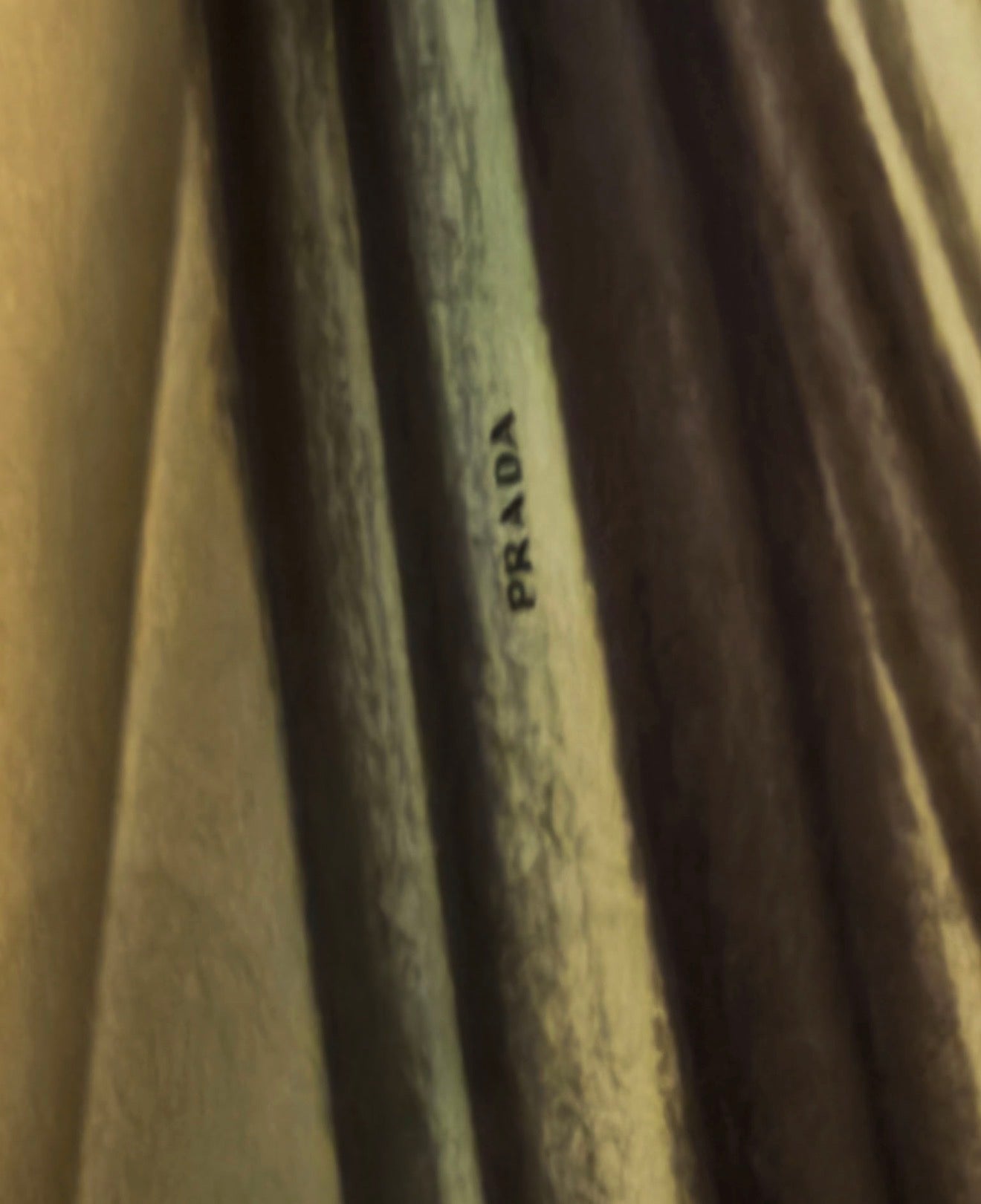 Prada Trompe L’oiel skirt 2004 runway