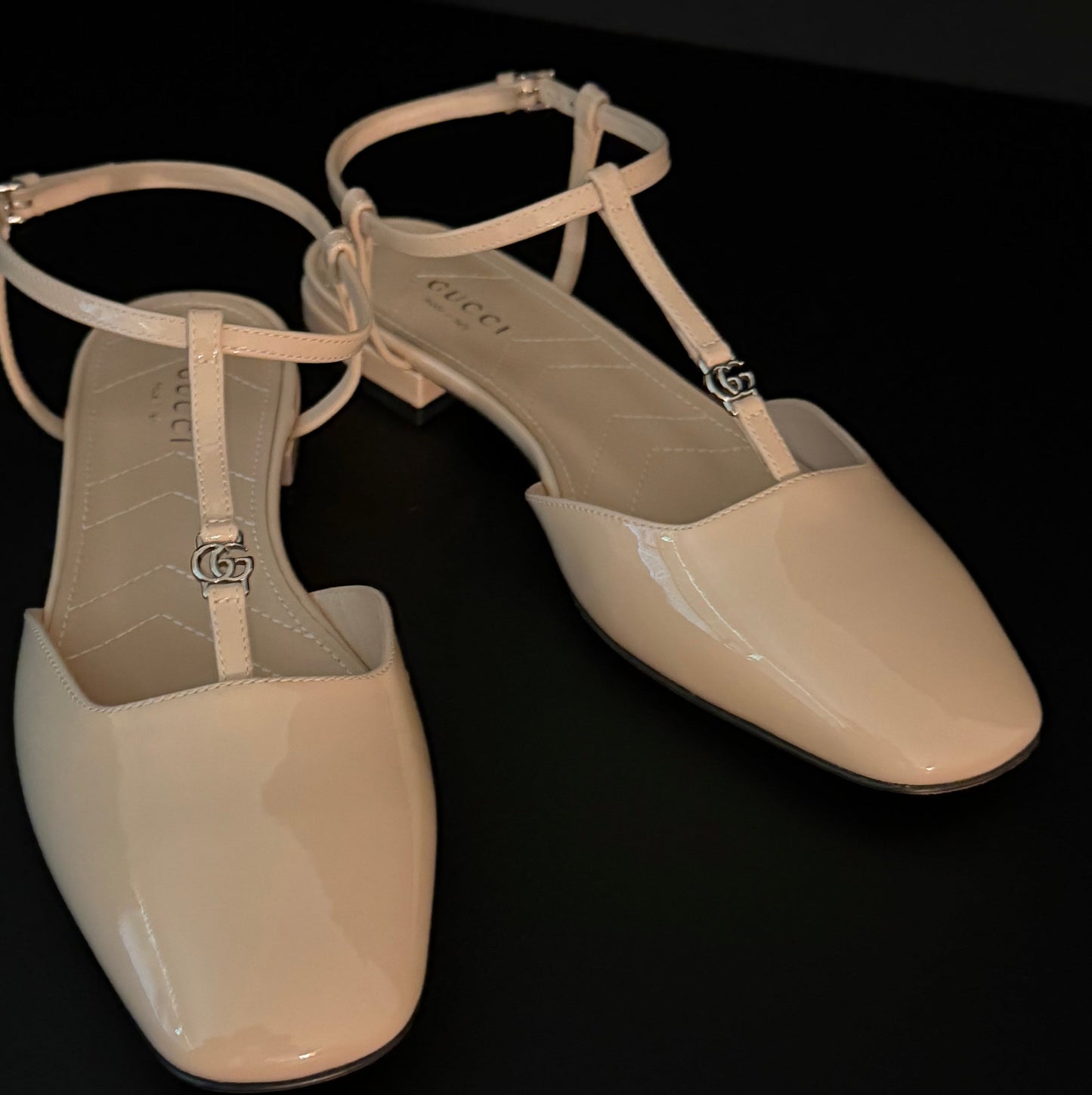 Gucci T-Strap Mary Jane Flats