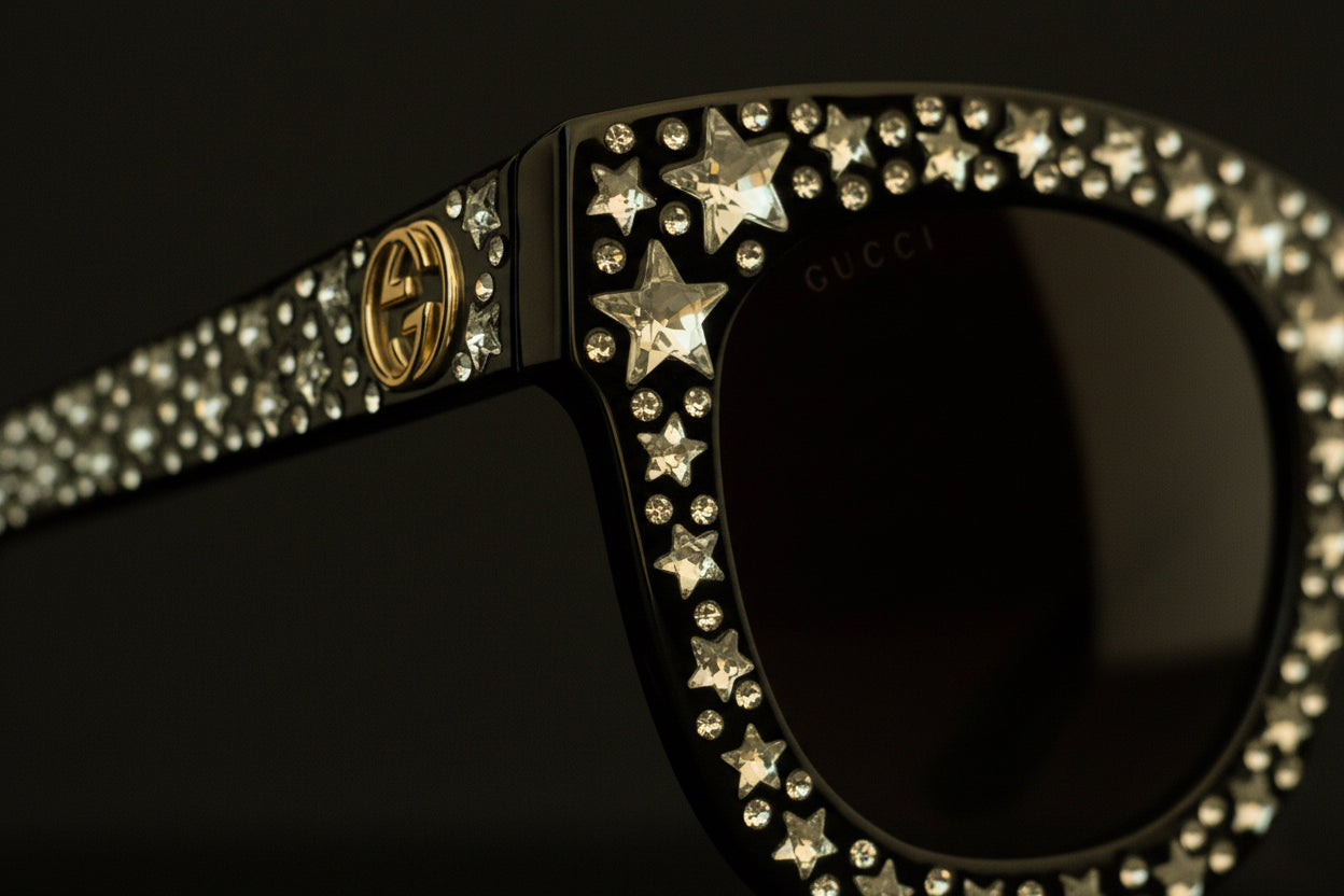 Gucci Swarovski Crystal Sunglasses