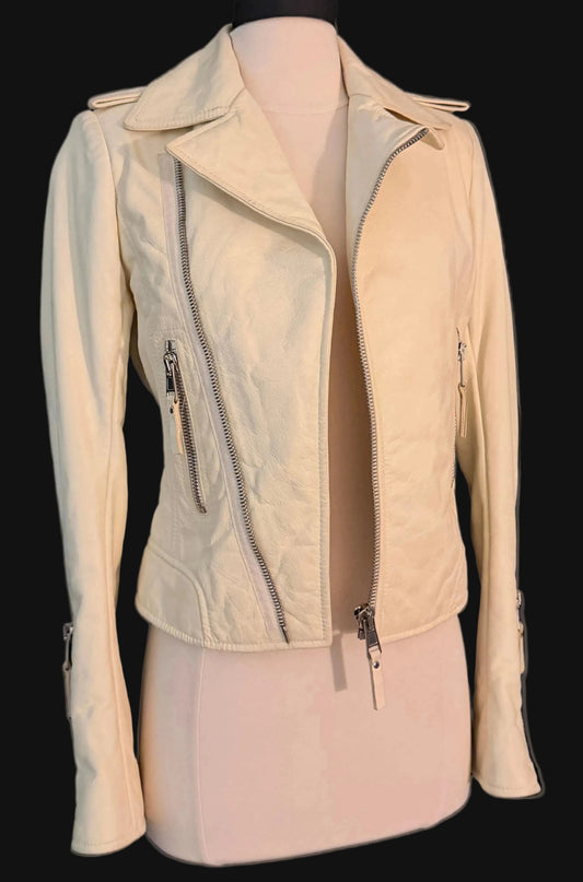 Balenciaga Lambskin Biker Jacket