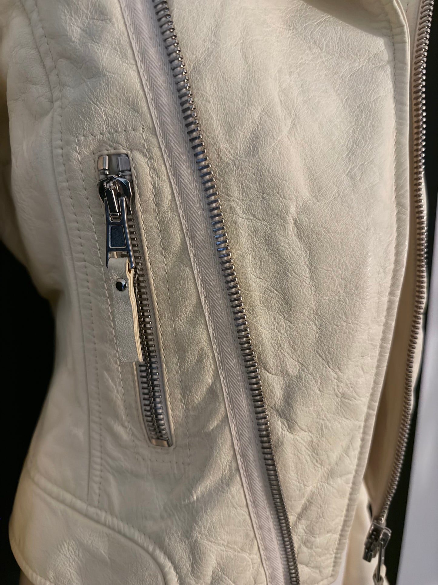 Balenciaga Lambskin Biker Jacket