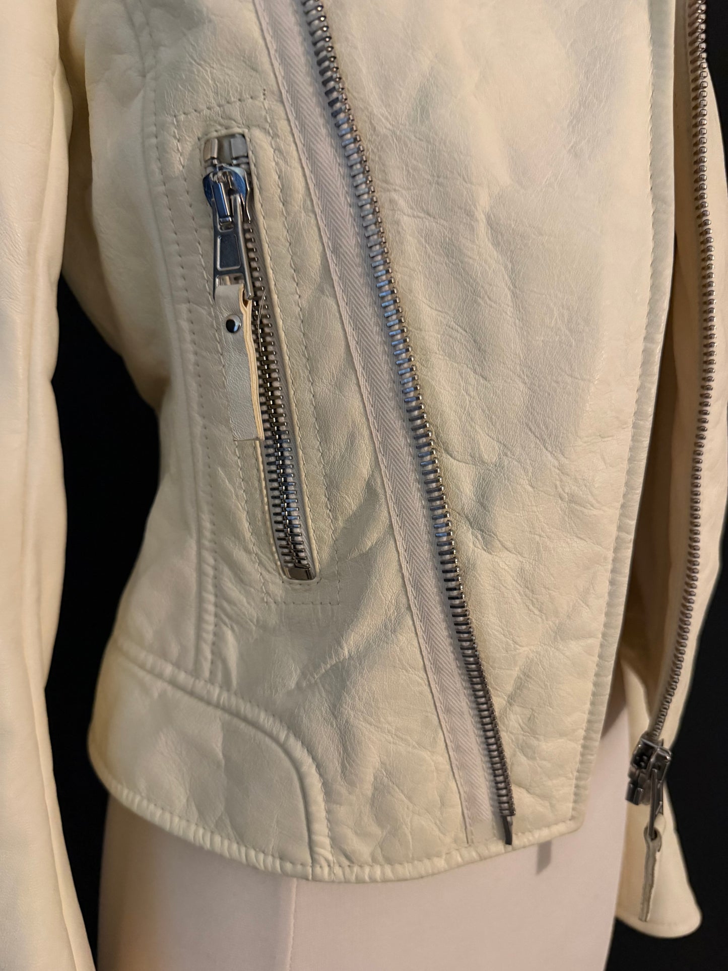 Balenciaga Lambskin Biker Jacket