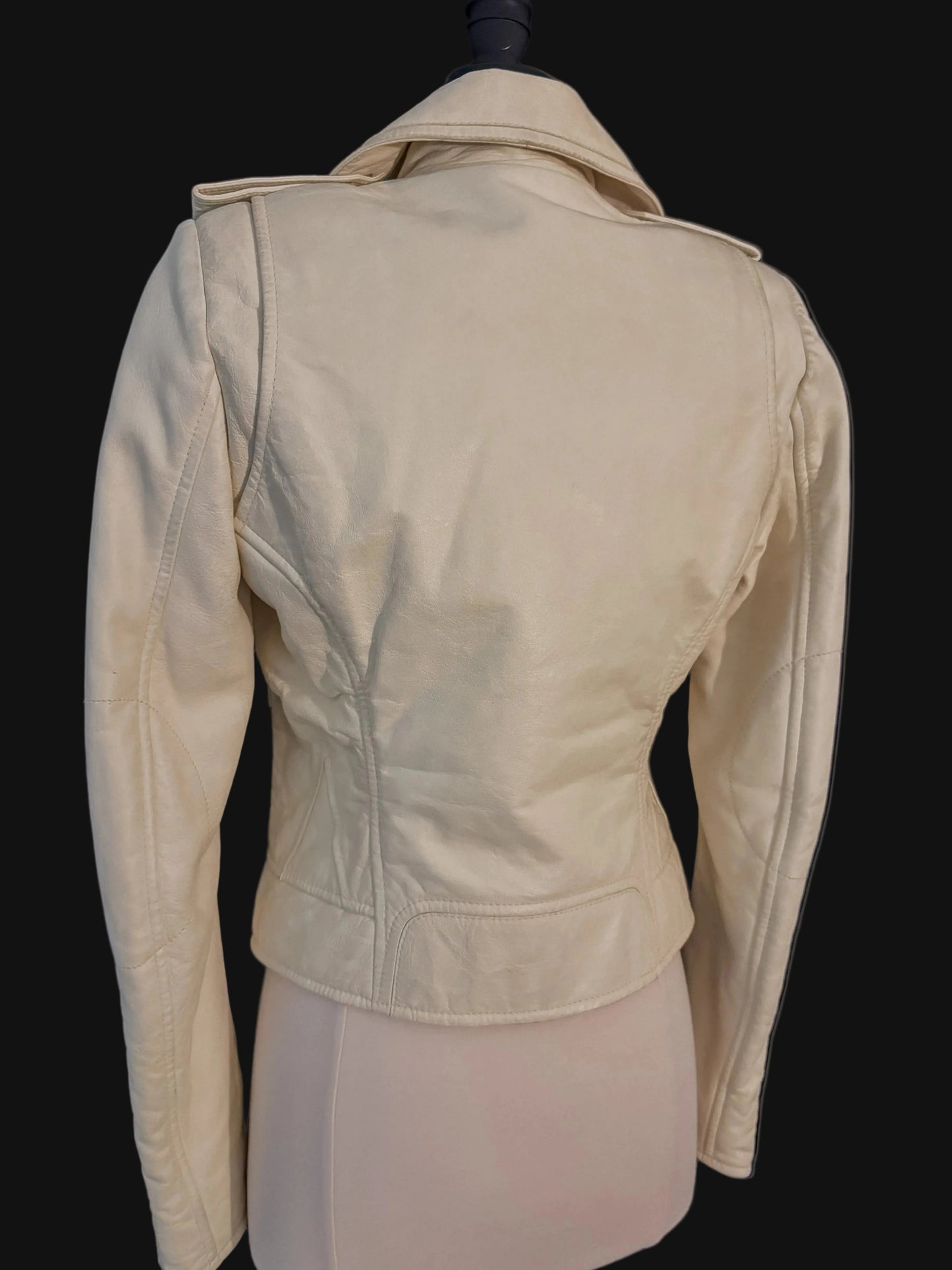 Balenciaga Lambskin Biker Jacket