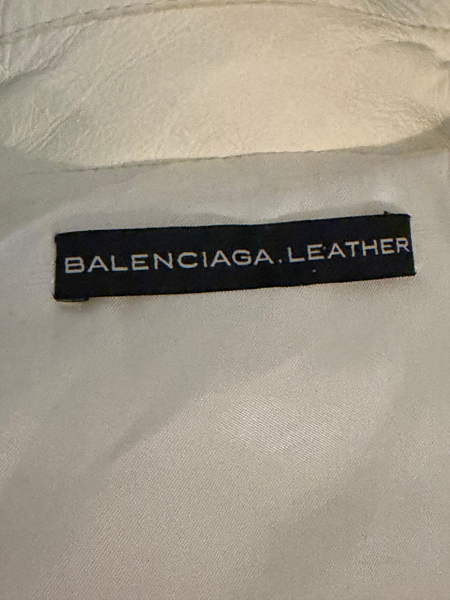 Balenciaga Lambskin Biker Jacket