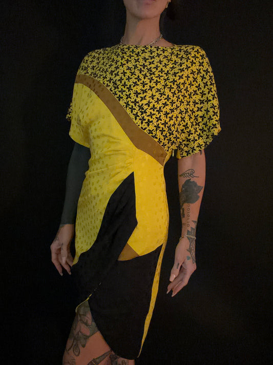 Pierre Balmain Vintage Silk Cocktail Dress