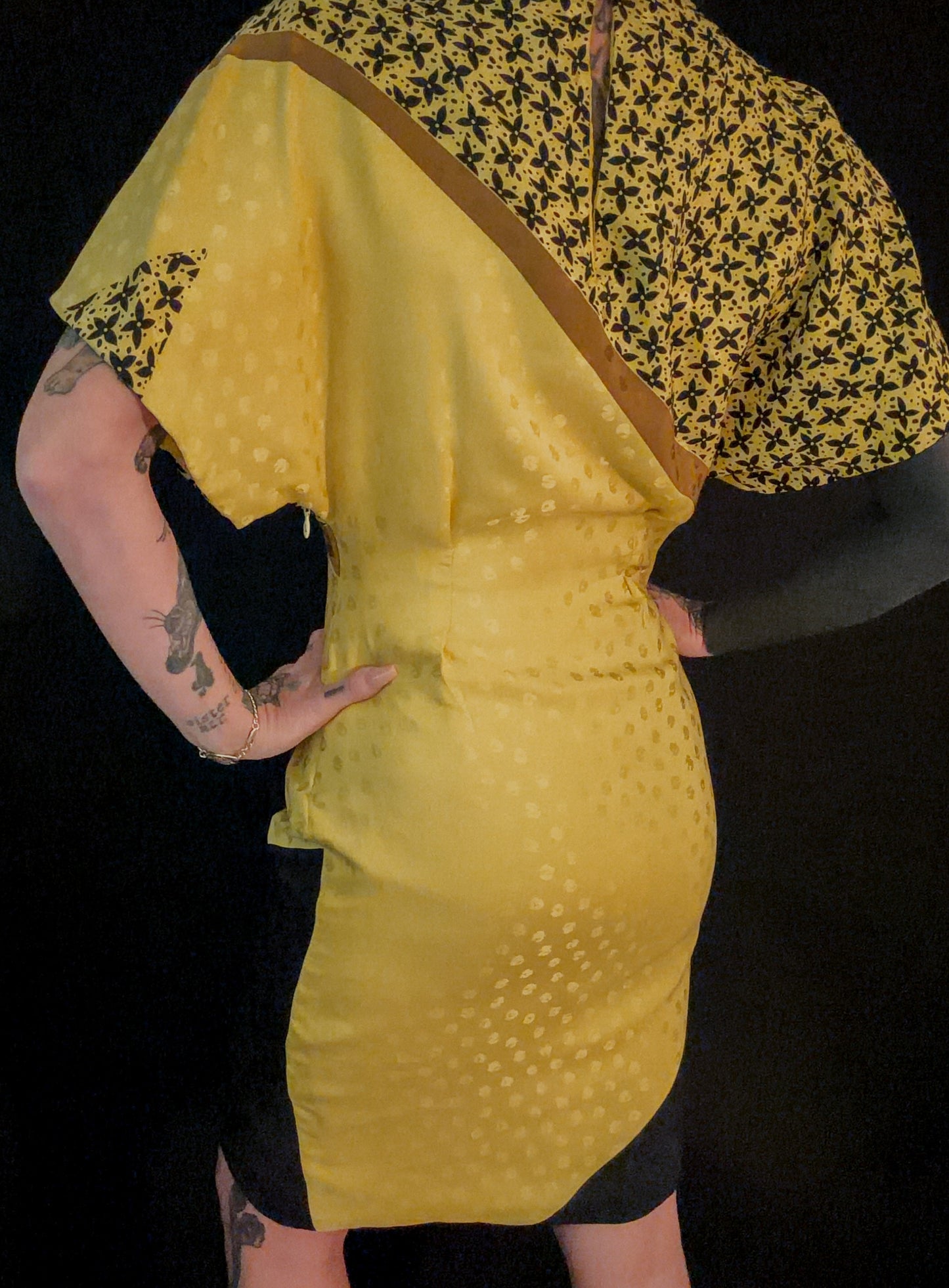 Pierre Balmain Vintage Silk Cocktail Dress