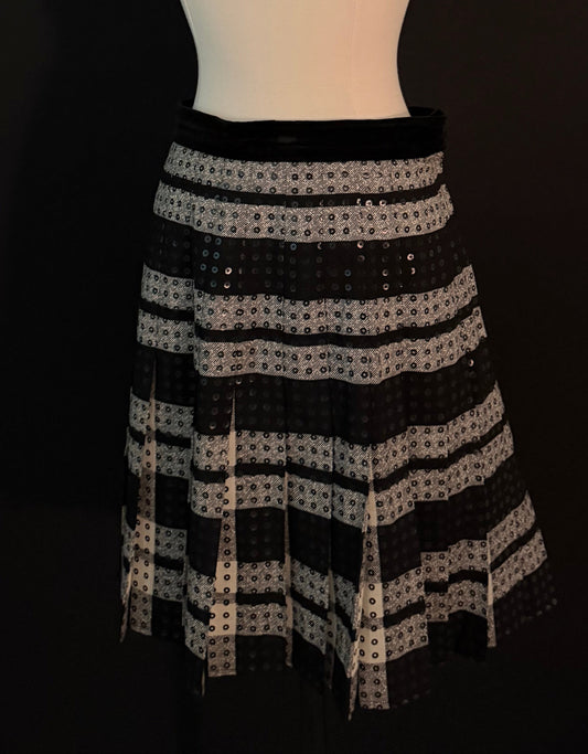 Escada Vintage Plaid Skirt