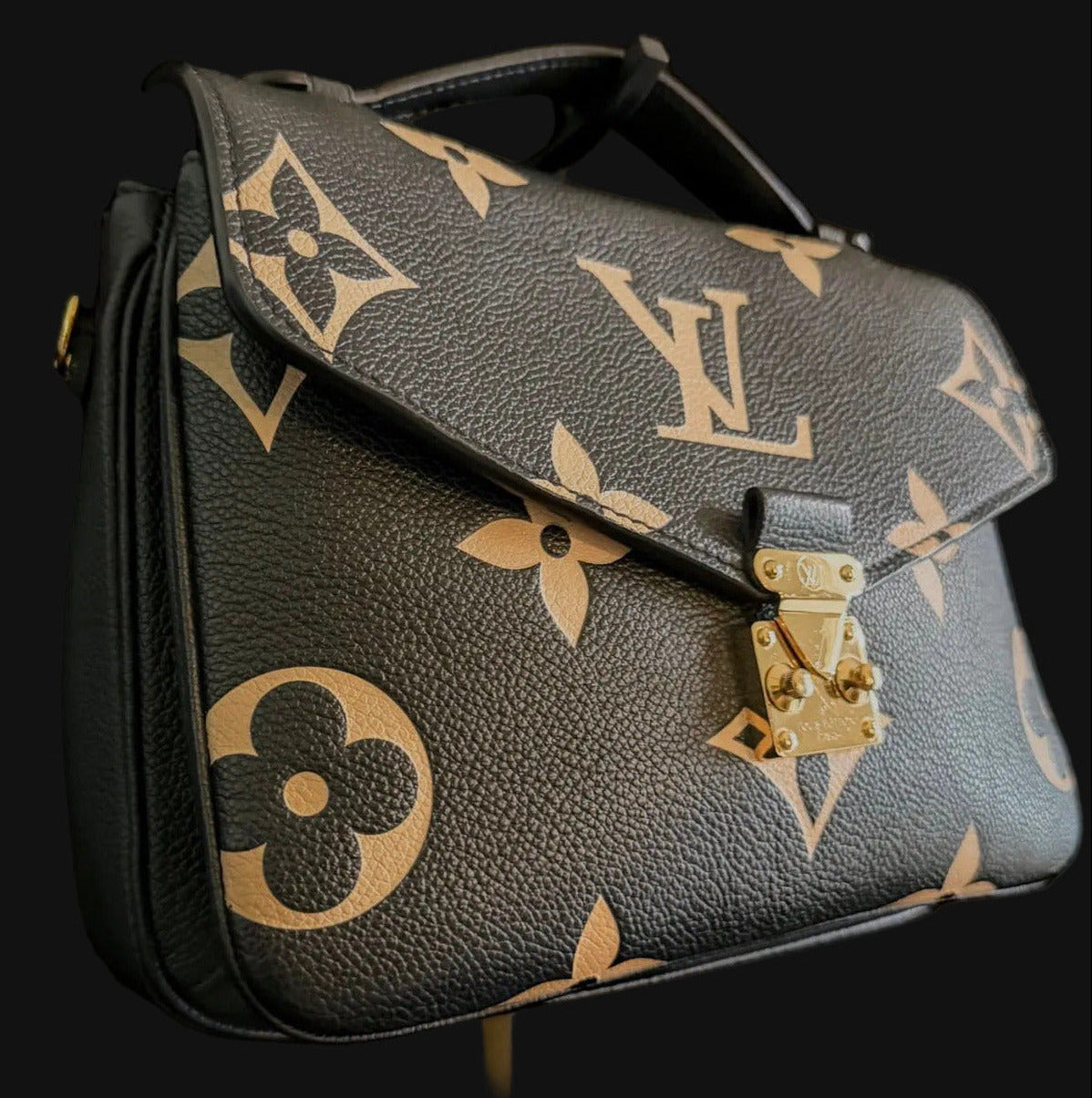 Louis Vuitton Pochette Métis Monogram Giant Empreinte Leather